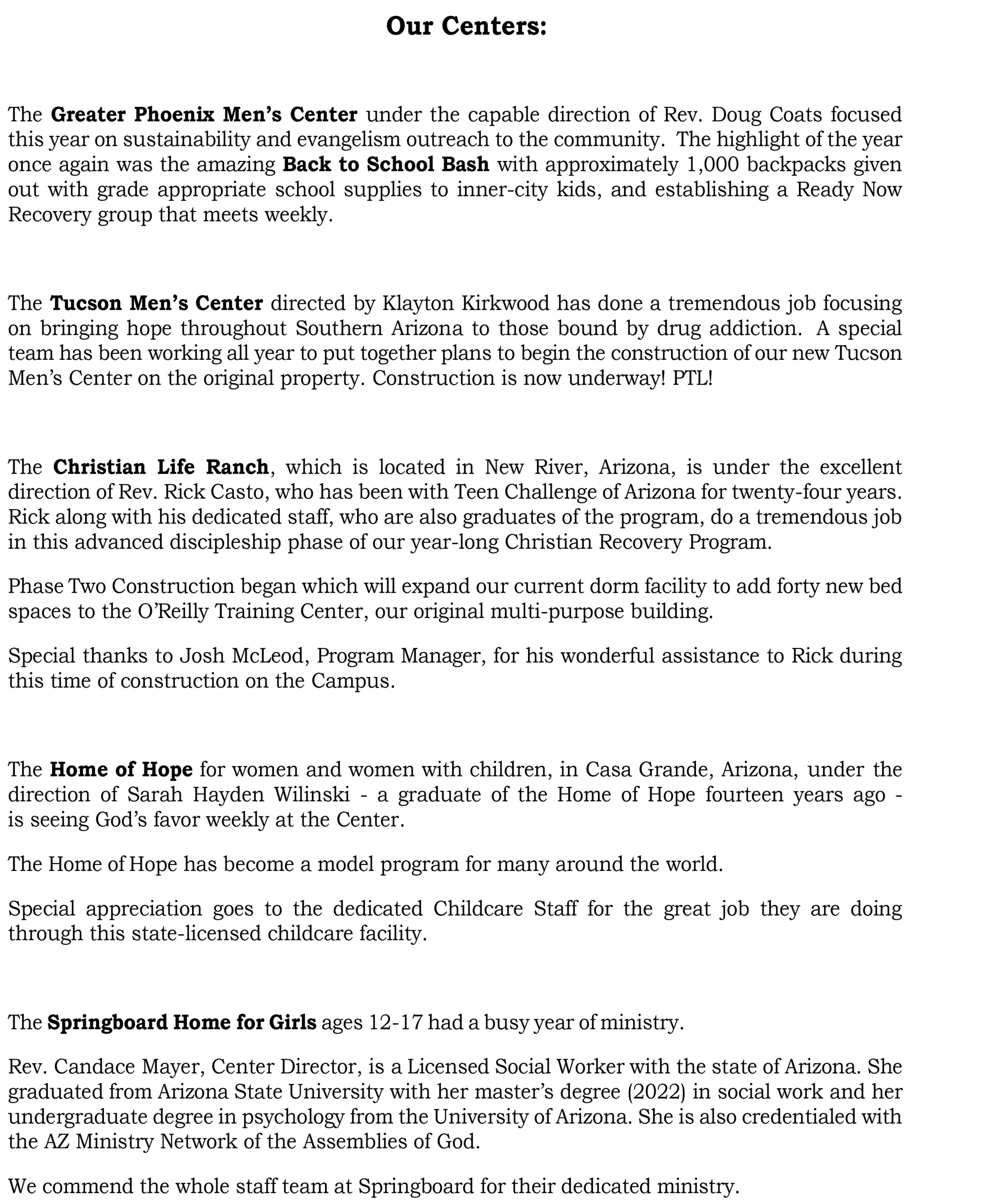 Annual Report for Web Site-3